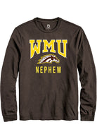 Western Michigan Broncos Brown Nephew Long Sleeve T-Shirt