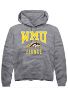 Western Michigan Broncos Mens Grey Fiancé Long Sleeve Hoodie