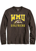 Western Michigan Broncos Brown Girlfriend Long Sleeve T-Shirt