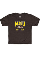 Western Michigan Broncos Youth Brown Brother Short Sleeve T-Shirt