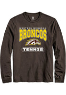 Western Michigan Broncos Brown Tennis Long Sleeve T-Shirt