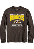 Western Michigan Broncos Brown Womens Soccer Long Sleeve T-Shirt