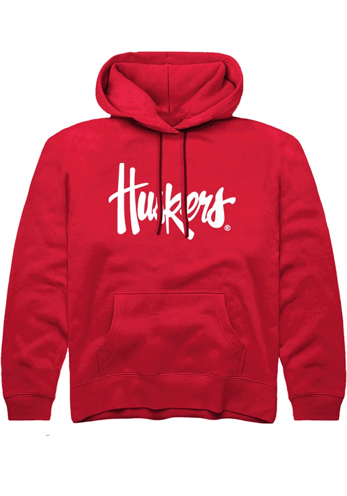 Nebraska Cornhuskers Youth Red Alt Logo Long Sleeve Hoodie