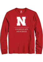 Nebraska Cornhuskers Red College of Arts and Sciences Long Sleeve T-Shirt