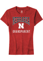Nebraska Cornhuskers Womens Red Grandparent Short Sleeve T-Shirt