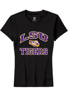 LSU Tigers Womens Black No 1 Neutral Short Sleeve T-Shirt