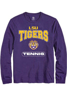LSU Tigers Purple Tennis Long Sleeve T-Shirt