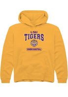 LSU Tigers Youth Gold Womens Basketball Long Sleeve Hoodie