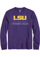 LSU Tigers Purple University College Long Sleeve T-Shirt