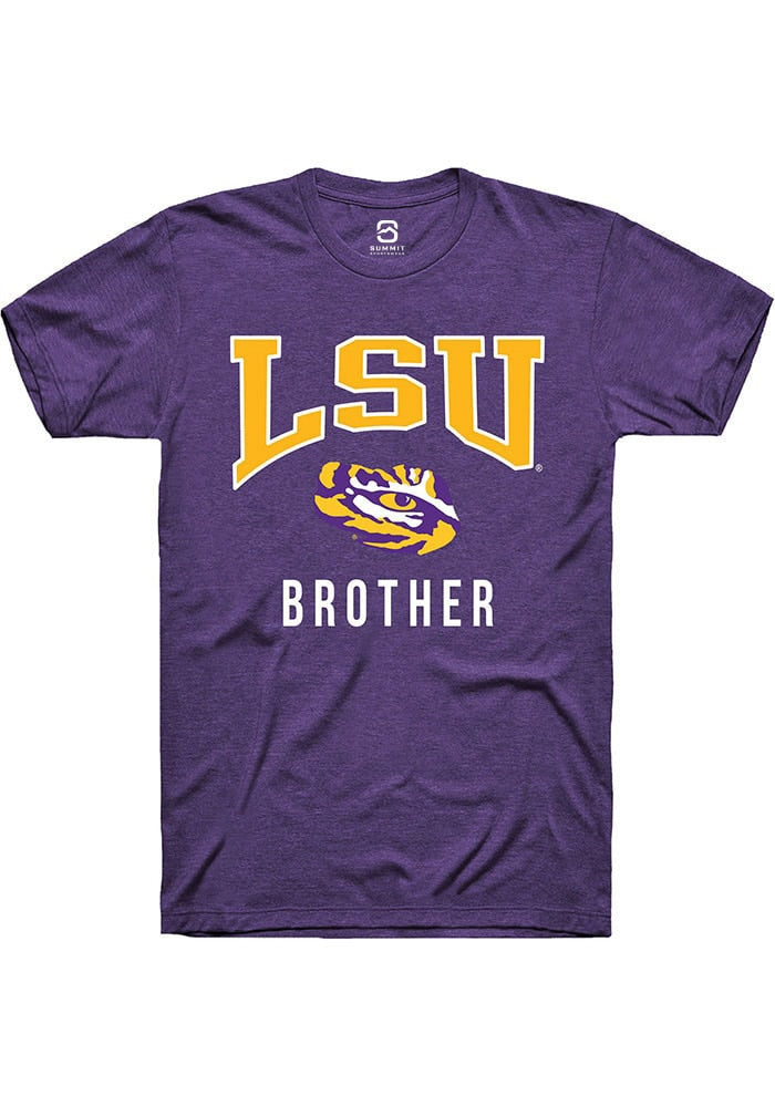 LSU Tigers Purple Brother Short Sleeve T-Shirt