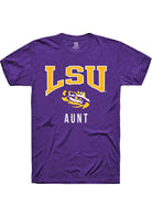 LSU Tigers Purple Aunt Short Sleeve T-Shirt