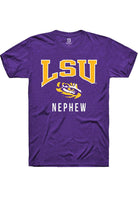 LSU Tigers Purple Nephew Short Sleeve T-Shirt