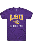LSU Tigers Purple Girlfriend Short Sleeve T-Shirt