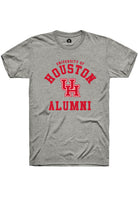 Houston Cougars Grey Alumni Arch Short Sleeve Fashion T-Shirt