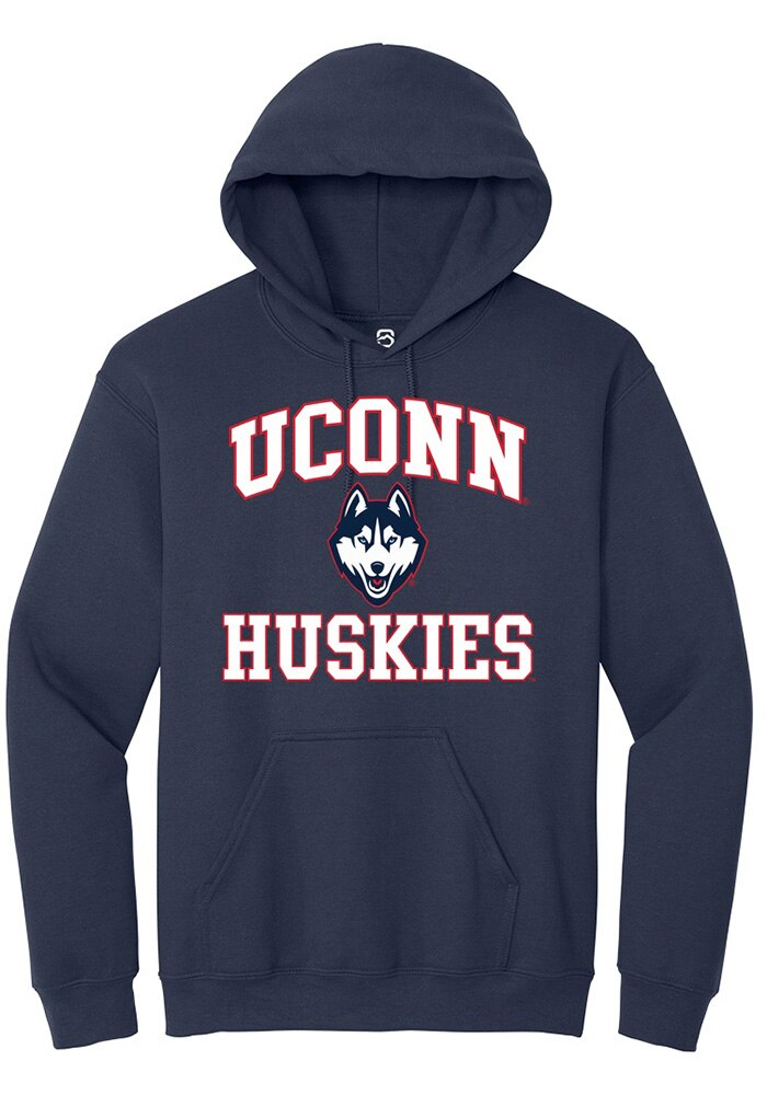 UConn Huskies Unisex No 1 Navy Hoodie