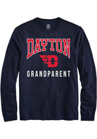 Dayton Flyers Navy Blue Grandparent Long Sleeve T-Shirt