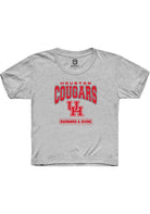 Houston Cougars Youth Grey Swimming & Diving Short Sleeve T-Shirt