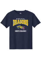 Drexel Dragons Youth Navy Blue Squash Short Sleeve T-Shirt