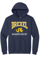 Drexel Dragons Mens Navy Blue Grandparent Long Sleeve Hoodie