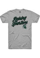 Michigan State Spartans Grey RAISING MASCOTS Short Sleeve T-Shirt