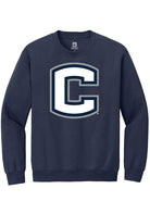UConn Huskies Unisex Alt Logo Navy Crew Sweatshirt