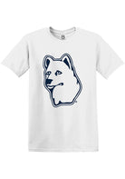 UConn Huskies Unisex Alt Logo White Short Sleeve T-Shirt