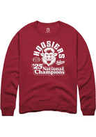 Indiana Hoosiers Unisex Cardinal Vintage 2025 National Champions Crew Sweatshirt