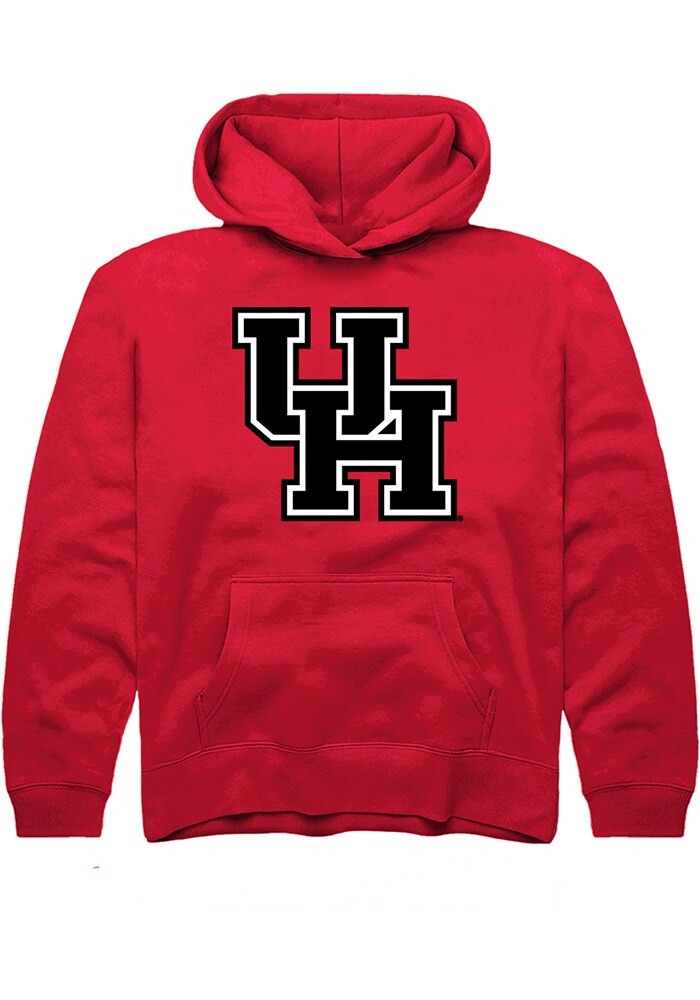 Houston Cougars Boys Red Primary Logo Hoodie