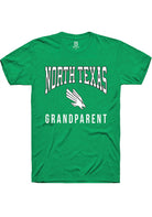 North Texas Mean Green Kelly Green Grandparent Short Sleeve T-Shirt