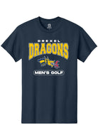 Drexel Dragons Navy Blue Golf Short Sleeve T-Shirt