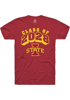 Iowa State Cyclones Cardinal Class of 2028 Short Sleeve T-Shirt