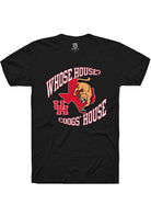 Houston Cougars Black Coog's House Short Sleeve Fashion T-Shirt