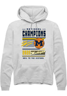 Michigan Wolverines Unisex White Mbb National Champs 2026 Magazine Hoodie