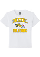 Drexel Dragons Youth White No 1 Neutral Short Sleeve T-Shirt