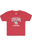 Houston Cougars Youth Red Tennis Short Sleeve T-Shirt