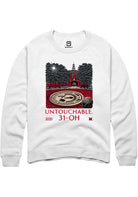 Miami Of Ohio Redhawks Unisex White Untouchable Crew Sweatshirt