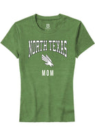 North Texas Mean Green Womens Kelly Green Mom Short Sleeve T-Shirt