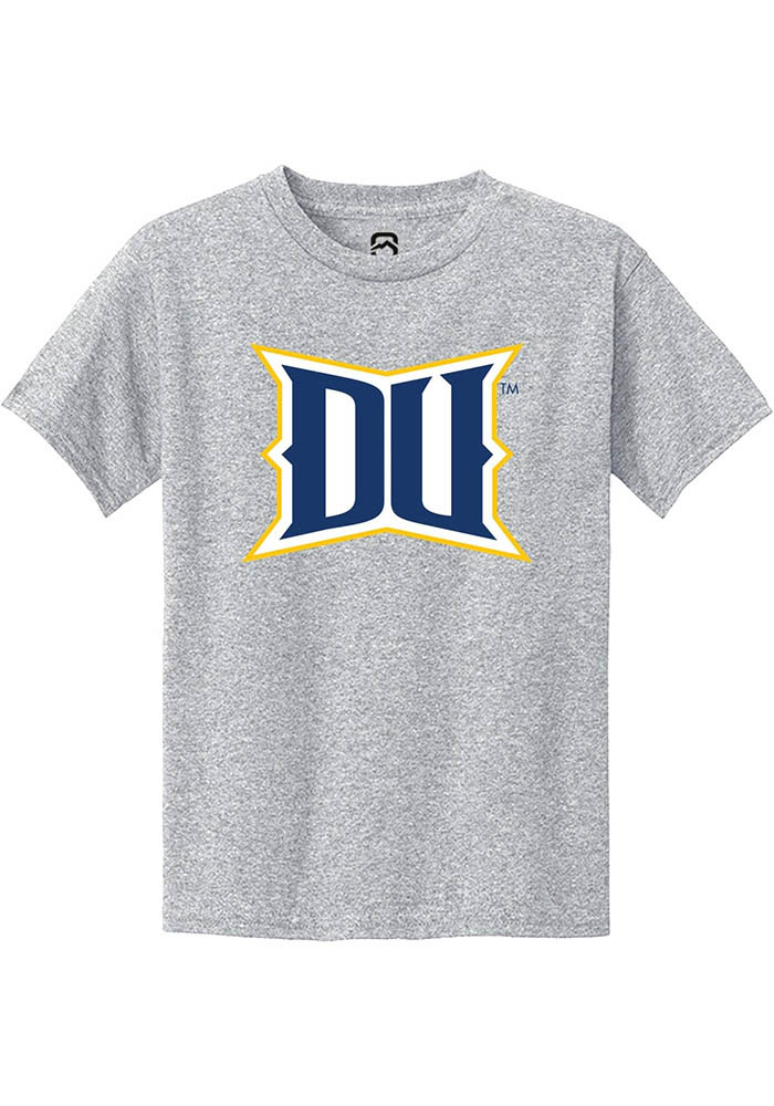 Drexel Dragons Youth Grey Alt Logo Short Sleeve T-Shirt