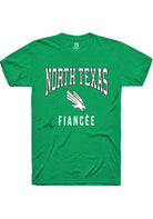 North Texas Mean Green Kelly Green Fiancée Short Sleeve T-Shirt