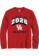 Houston Cougars Red Class of 2026 Long Sleeve T-Shirt