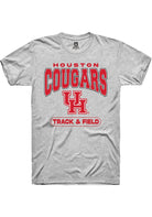 Houston Cougars Grey Track & Field Short Sleeve T-Shirt