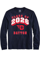 Dayton Flyers Navy Blue Class of 2026 Long Sleeve T-Shirt