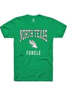 North Texas Mean Green Kelly Green Funcle Short Sleeve T-Shirt
