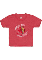 Houston Cougars Youth Red Coog's House Design Short Sleeve T-Shirt