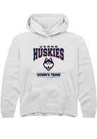 UConn Huskies Youth Womens Tennis White Hoodie