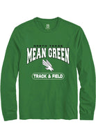 North Texas Mean Green Kelly Green Track & Field Long Sleeve T-Shirt